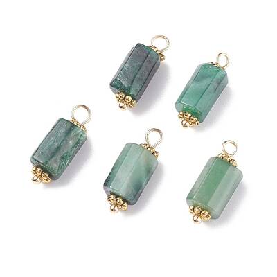 Natural Fuchsite Pendants