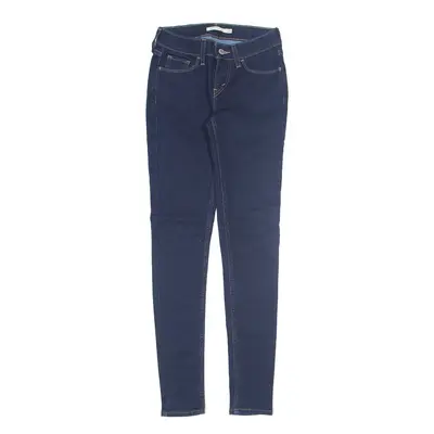 LEVI'S 535 Jeans Blue Denim Slim Skinny Womens W24 L30