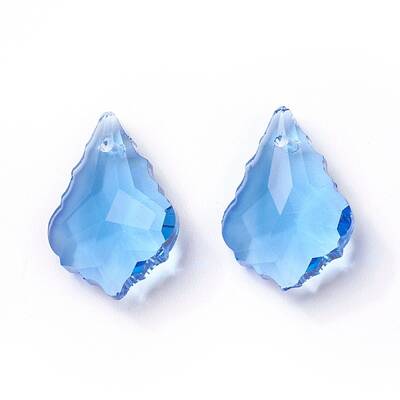 Faceted Glass Pendants