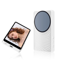 Magnetic Rear Camera Selfie Monitor Portable Selfie Monitor Screen 1080P Wireless Phone Vlog Live Stream Monitor for iOS Andr...