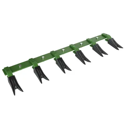 Garvee Heavy Duty Bucket Tooth Bar 49-Inch Effortless Installation Steel Powder Coated Fits 1/2-Inch Edges Sub-Compact Tracto...