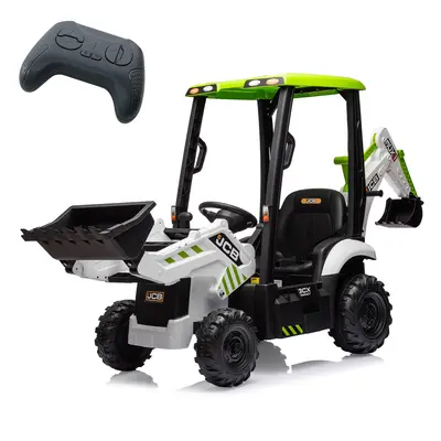 Garvee Ride - P Series: 4-in-1 Ride-On Tractor for Kids: Excavator, Bulldozer, Removable Tent, 12V Battery, Remote Control, F...