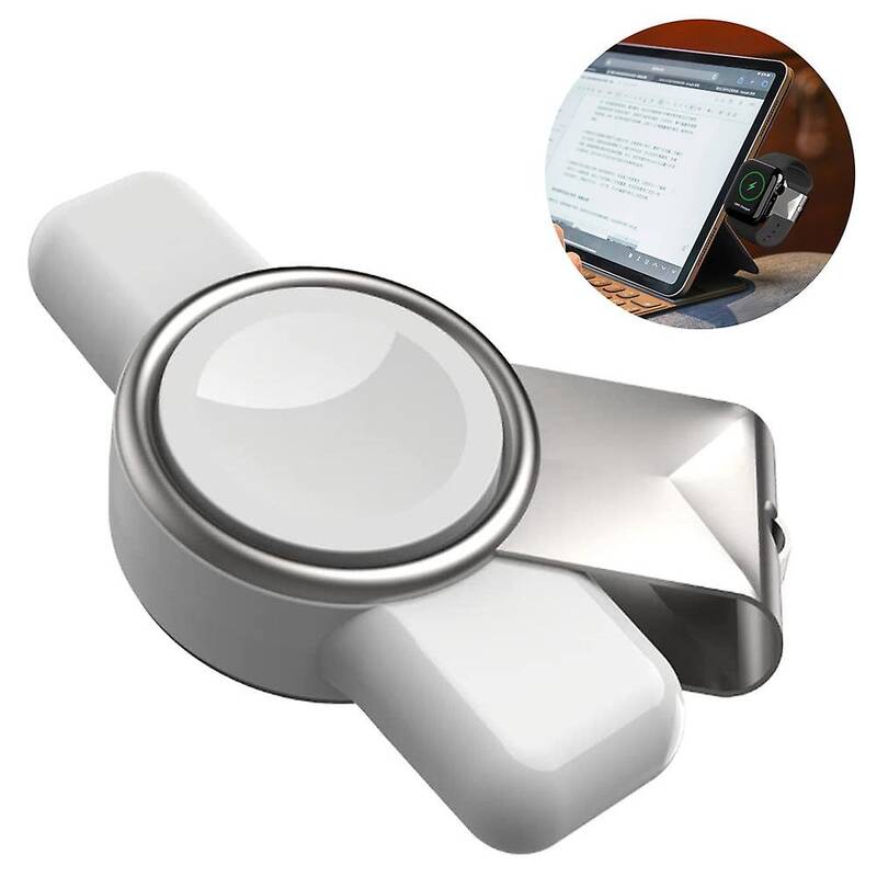 Dual Interface USB/ Type C Magnetic Watch Charger with USB A and USB C Connector Lightning Charging For Watch