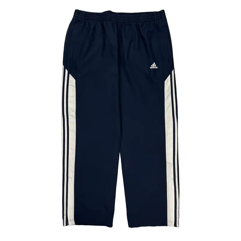 Adidas Tracksuit - Large Navy Polyester