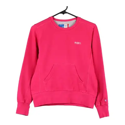 Age 13-15 Champion Sweatshirt - Medium Pink Cotton