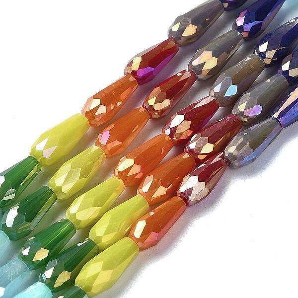 Electroplate Glass Beads Strands