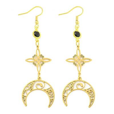 304 Stainless Steel Dangle Earrings for Women