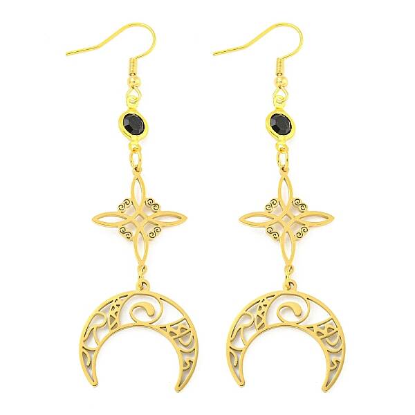 304 Stainless Steel Dangle Earrings for Women