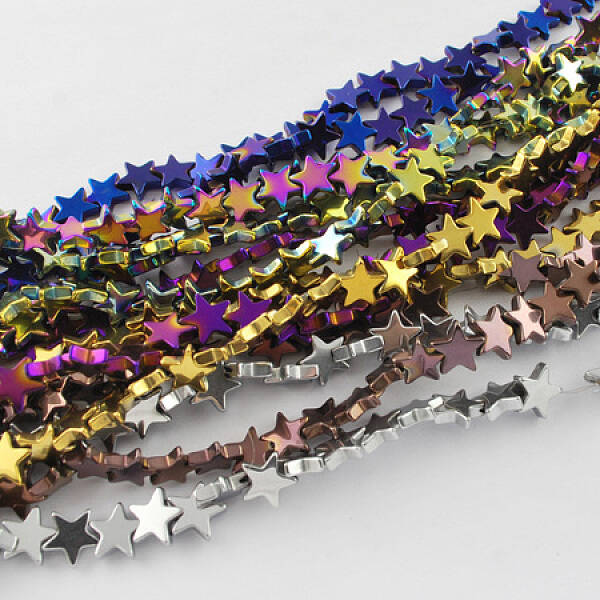 Non-magnetic Synthetic Hematite Beads Strands