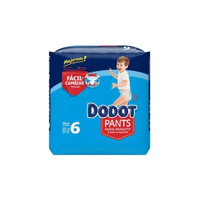 P. trousers Dodot Size 6 27 Units