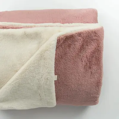 Fur Blanket HEAVENS | Rozmiar: 59x39" (150x100cm) | Kolor: Blue Heavens