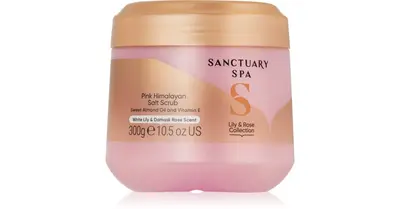 Sanctuary Spa Lily & Rose body scrub with flower aroma 300 g