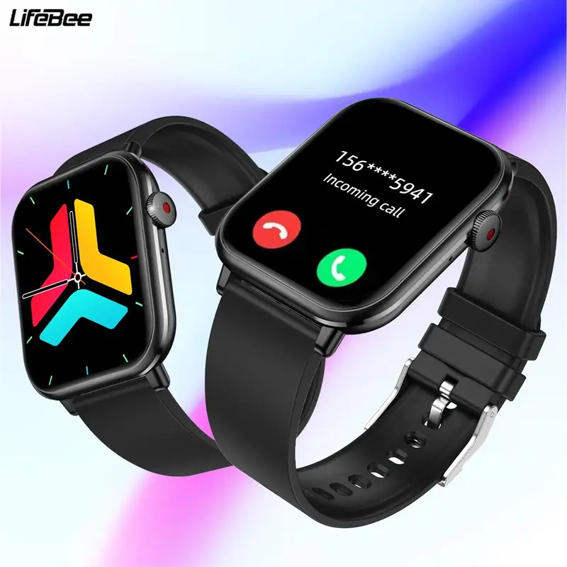 Summer Smart Touch Screen Watch, Touch Screen Smartwatches, Smart Watch for iPhone Fitness Tracker Smartwatches, Sports Watch...