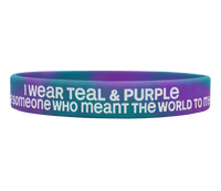 Meant the World to Me Silicone Wristband