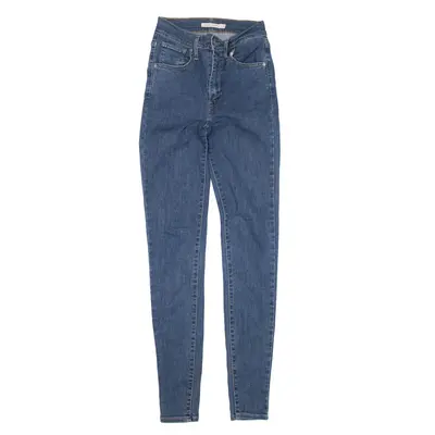 LEVI'S Mile High Jeans Blue Denim Slim Skinny Womens W25 L32