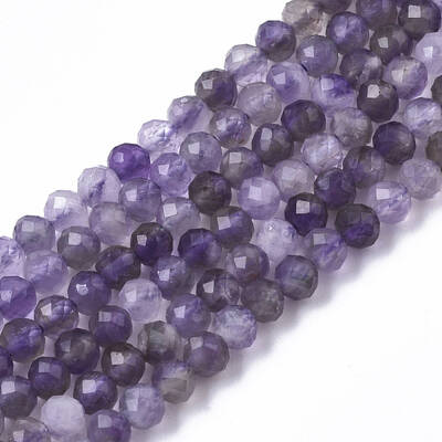 Natural Amethyst Beads Strands