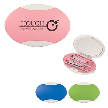 100 Promotional Reflections Manicure Set - 5 Tools & Mirror