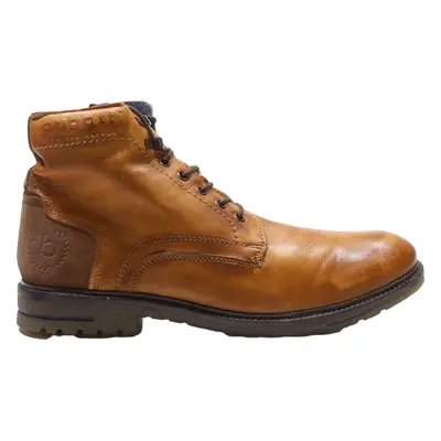 BUGATTI Ankle Boots Orange Leather Mens UK 10.5