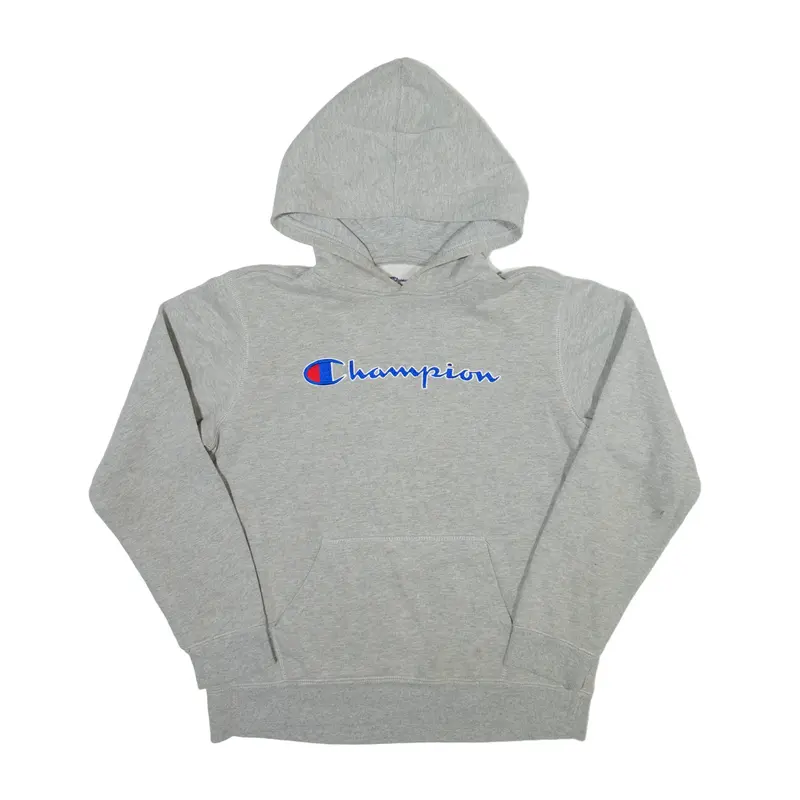 CHAMPION Hoodie Grey Pullover Mens XL