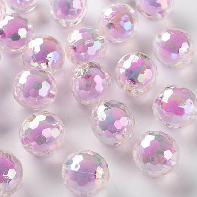 Transparent Acrylic Beads