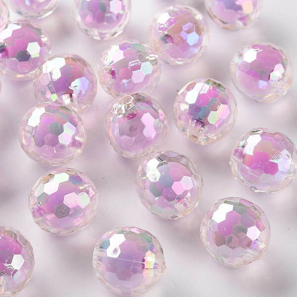 Transparent Acrylic Beads