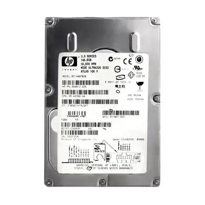 271837-024 HP 146GB Ultra-320 SCSI 10000 3.5-inch Hard Drive