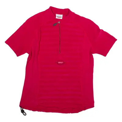 ODLO Mens Jersey Pink 1/4 Zip M