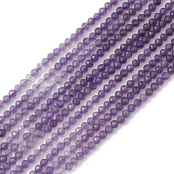 Natural Amethyst Beads Strands