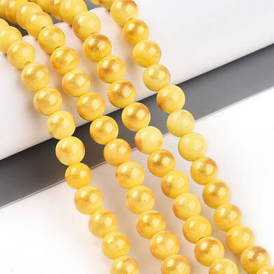 Natural Mashan Jade Beads Strands