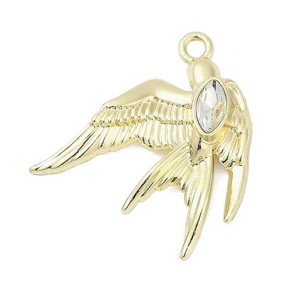 Alloy Pendants with Rhinestone