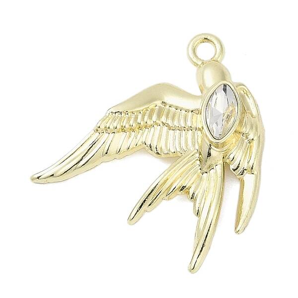 Alloy Pendants with Rhinestone