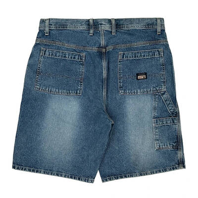 Carpenter Style Authentic Jeanswear Carpenter Shorts - 38W 10L Blue Denim