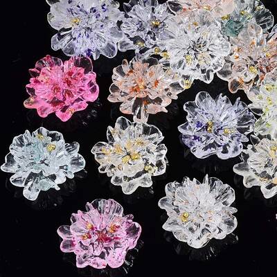 Transparent Resin Cabochons