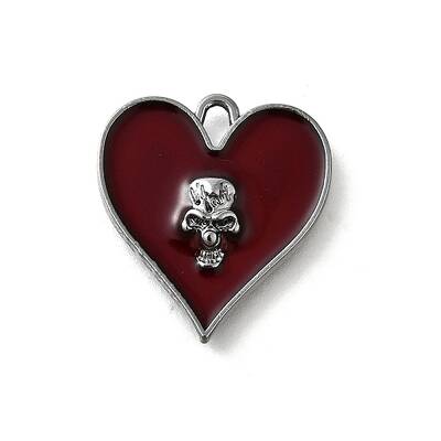 Alloy Enamel Gothic Style Pendants