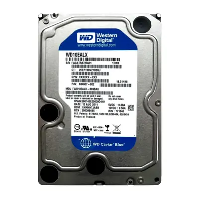 634607-002 HP 1TB 6Gb/s SATA 7200 3.5-inch 32MB Hard Drive