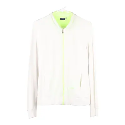 Lotto Zip Up - Medium White Cotton