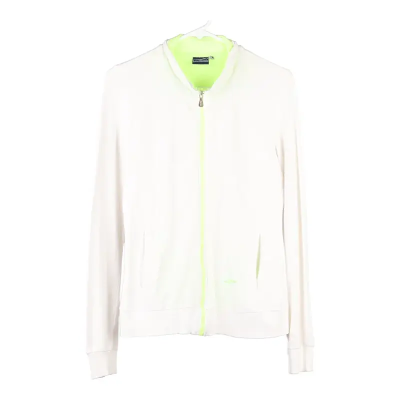 Lotto Zip Up - Medium White Cotton