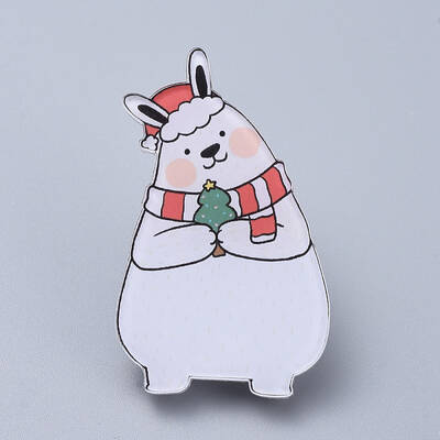 Acrylic Safety Brooches