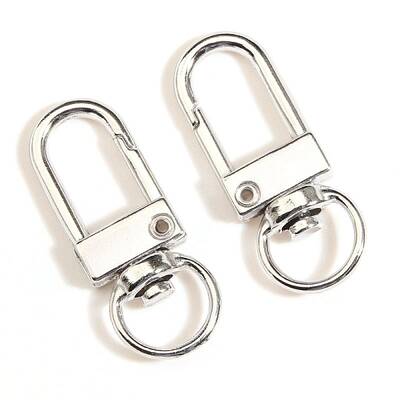Alloy Swivel Lobster Claw Clasps