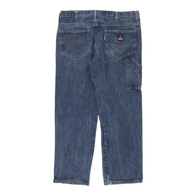 Crude Carpenter Jeans - 37W 29L Blue Cotton
