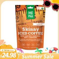 HiPlus Skinny Iced Coffee – Low Calorie, Refreshing Cold Coffee Drink, Boosts Metabolism, with Health Benefits, Sugar-Free ...