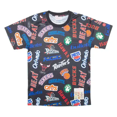 MITCHELL AND NESS Nba Mens Jersey Black USA Crew Neck M