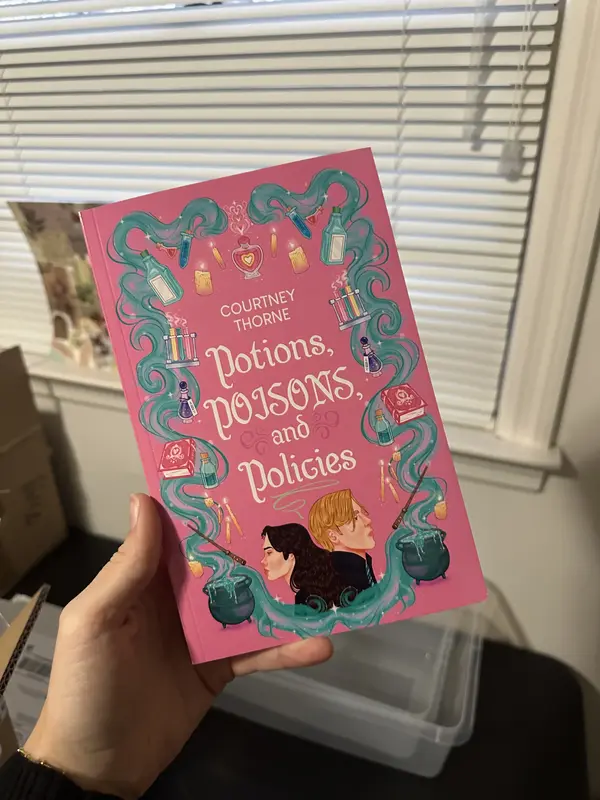 TIKTOK SHOP EDITION - Potions, Poisons, and Policies - Academic Rivals to Lovers Fantasy Romantic Comedy Novel