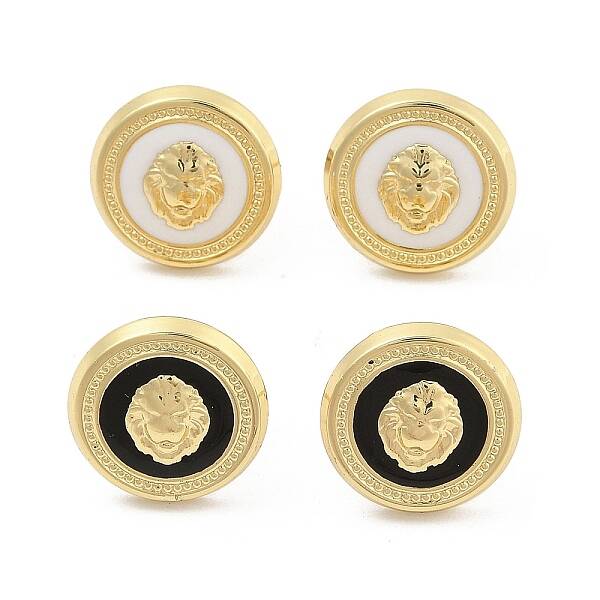 PVD Vacuum Plating Golden 304 Stainless Steel Stud Earrings for Women