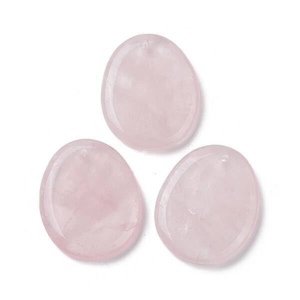 Natural Rose Quartz Pendants