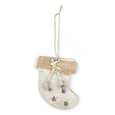 Wooden Pendant Decorations with Bell