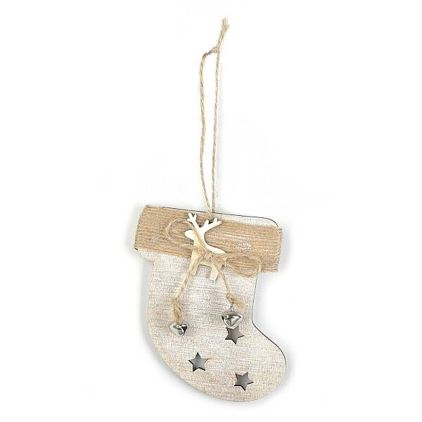 Wooden Pendant Decorations with Bell