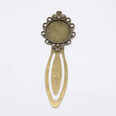 Tibetan Style Bookmark Cabochon Settings