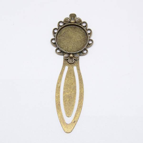 Tibetan Style Bookmark Cabochon Settings
