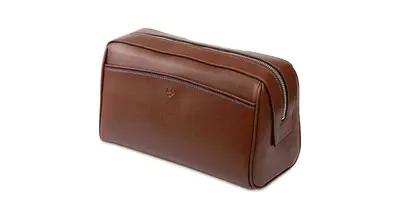 Washbag in Oakbark